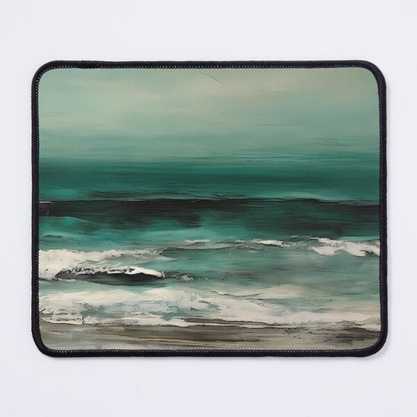 Item preview, Abstract Modern Beach Landscape designed and sold by ColorFlowArt.