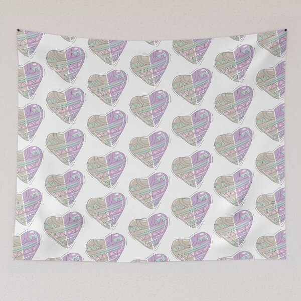 Item preview, Exotic Love Heart Icon with a Strong Pattern designed and sold by spmaestax.