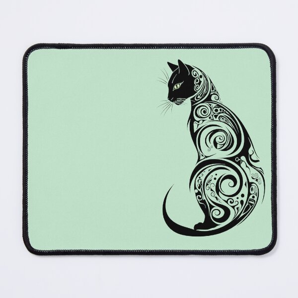 Item preview, Tribal Swirl Cat designed and sold by A-Artistries.