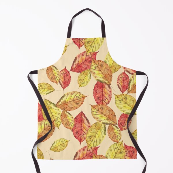 Item preview, Autumn Cherry Leaves Pattern - Hand Painted Watercolor designed and sold by maddydoodlesoup.