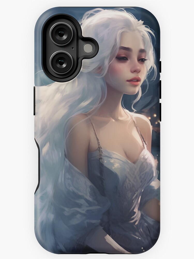 Thumbnail 1 of 4, iPhone Case, Slumberhaven - Luna, The Goddess of Dreamweaving designed and sold by HummingbirdIA.