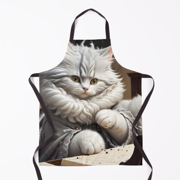 Artikelvorschau, Katze spielt Klavier - Moderne digitale Kunst entworfen und verkauft von Ai-michiart.