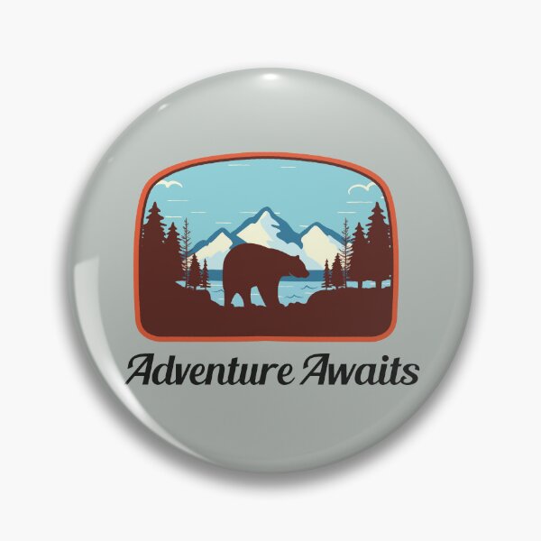 Item preview, 'Adventure Awaits' Outdoor Life Designs designed and sold by IrvineCreek.