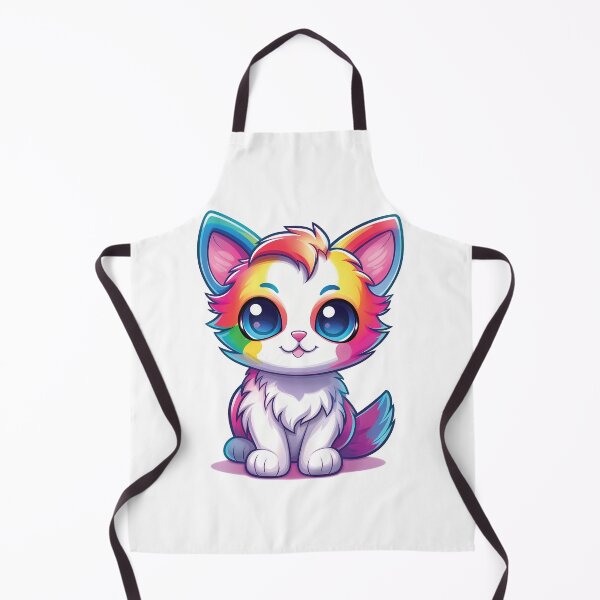 Item preview, Whimsical Kawaii Cat Illustration | Playful and Cheerful | Cute Kitty Art designed and sold by PopPopGfx.