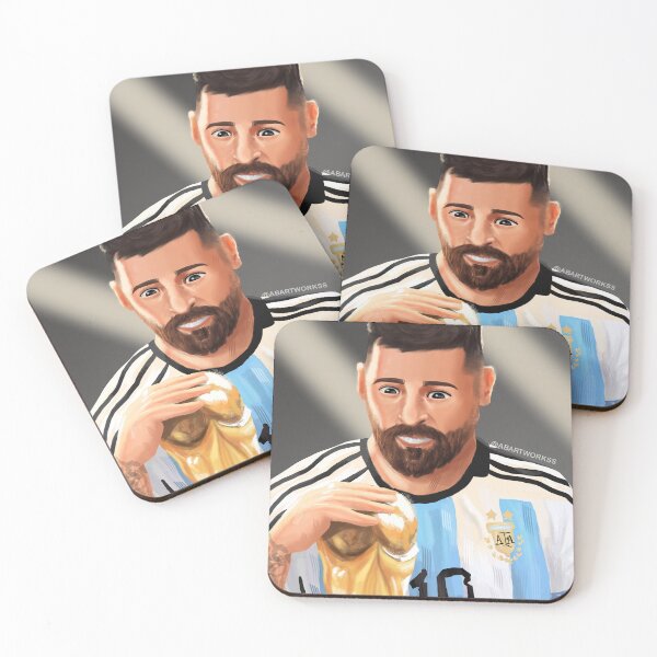 Item preview, Lionel Messi World Cup Portrait designed and sold by Abartworkss.