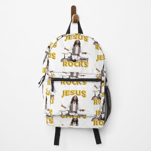 Item preview, Jesus Rocks Jesus Playing Drums designed and sold by DonnaPeaches.