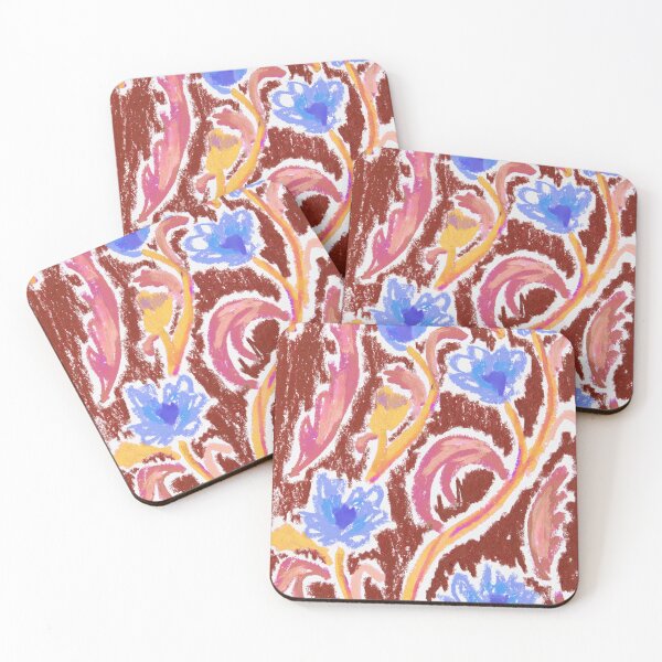 Item preview, Ollette Blooms in Oil Pastel designed and sold by TiffanyMackay.