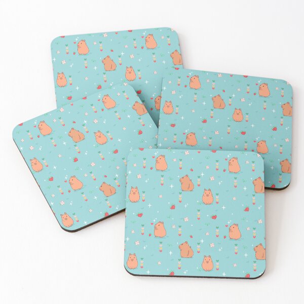 Item preview, Capybara & Strawberry designed and sold by LexiMii.