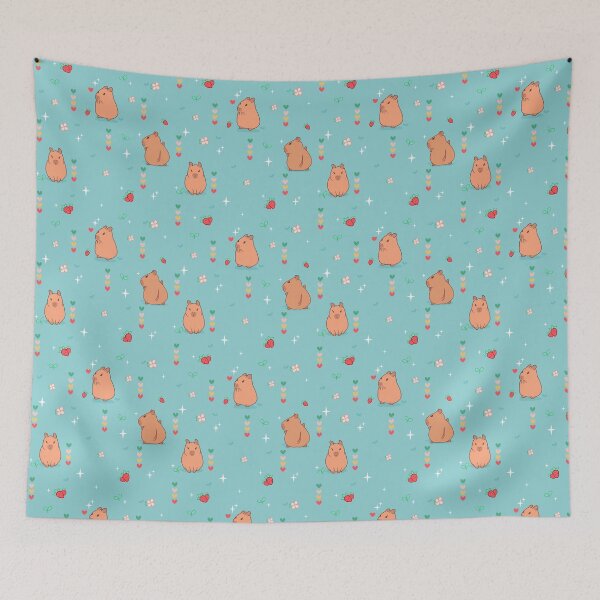 Item preview, Capybara & Strawberry designed and sold by LexiMii.