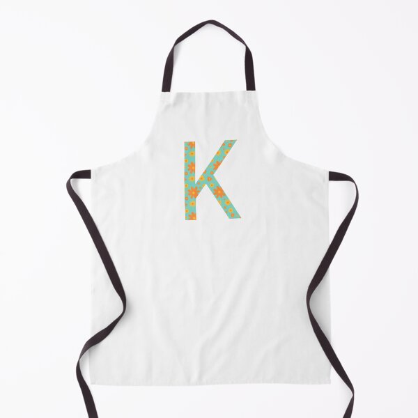 Item preview, Orange and Yellow Flower Print “K” designed and sold by Heids953.