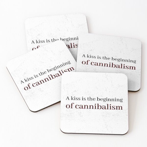 Item preview, A kiss is the beginning of cannibalism designed and sold by GabyDark.
