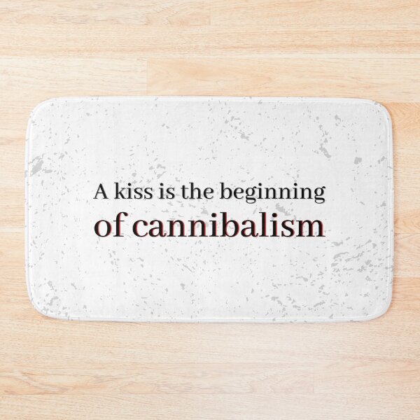 Item preview, A kiss is the beginning of cannibalism designed and sold by GabyDark.