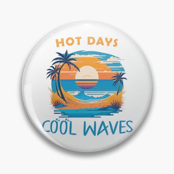 Item preview, Hot Days, Cool Waves designed and sold by dekster113.