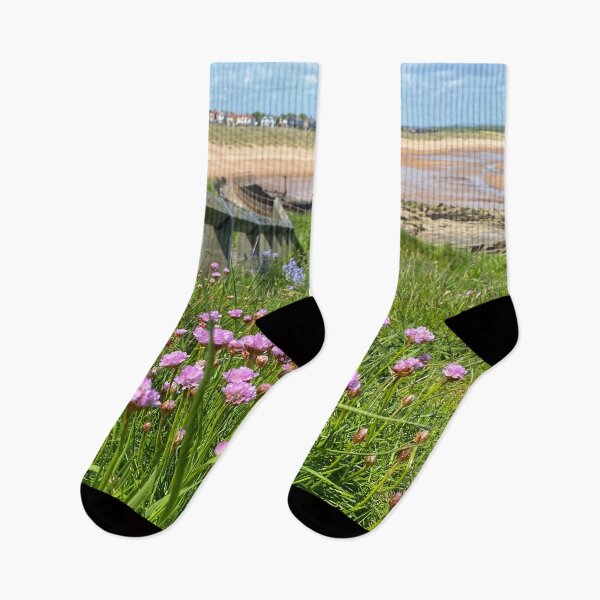 Item preview, Wild Sea Thrift on the path to the beach designed and sold by Violaman.