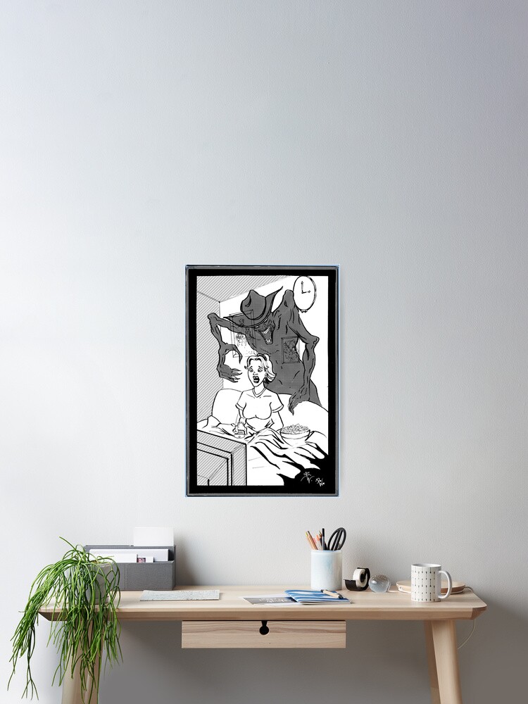 Thumbnail 2 of 3, Poster, Shadowman designed and sold by BoxMountain.