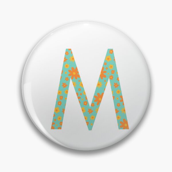 Item preview, Orange and Yellow Flower Print “M” designed and sold by Heids953.