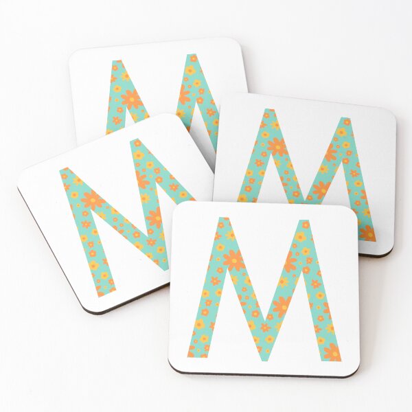 Item preview, Orange and Yellow Flower Print “M” designed and sold by Heids953.