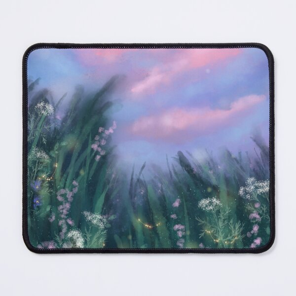 Item preview, Sunset flower meadow designed and sold by IcyArtShop.