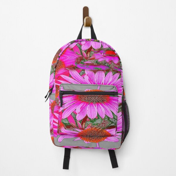 Item preview, PINK CONE ECHINACEA FLOWERS GARDEN FLORAL GREY COLOR PATTERN ART designed and sold by sharlesart.
