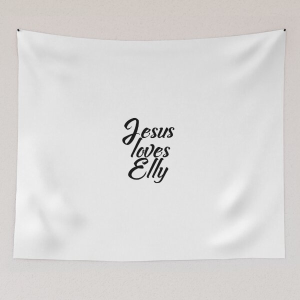 Item preview, Jesus loves Elly designed and sold by Shalomjoy.