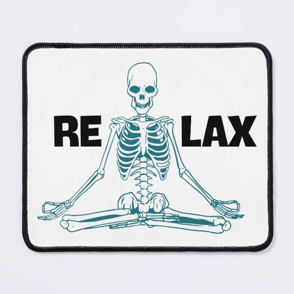 Item preview, relax skull designed and sold by Calaverita Friki.
