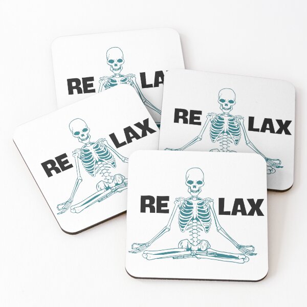 Item preview, relax skull designed and sold by Calaverita Friki.