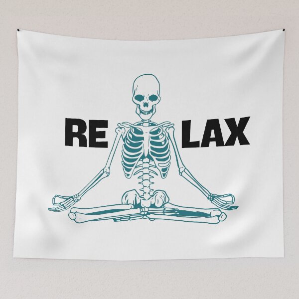 Item preview, relax skull designed and sold by Calaverita Friki.