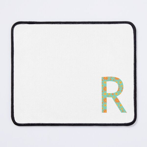 Item preview, Orange and Yellow Flower Print “R” designed and sold by Heids953.