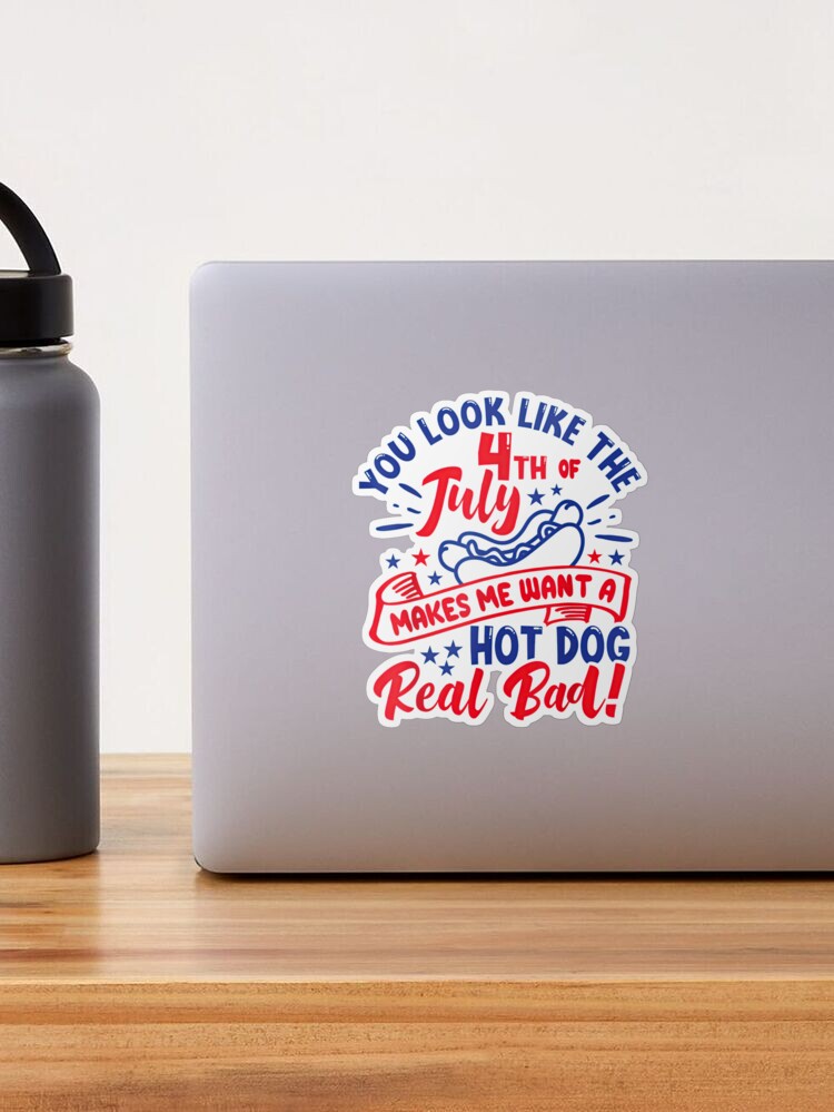 Want A Hot Dog Decal