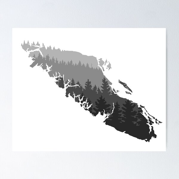 Item preview, Vancovuer Island Double Exposure designed and sold by SarehPuetz.