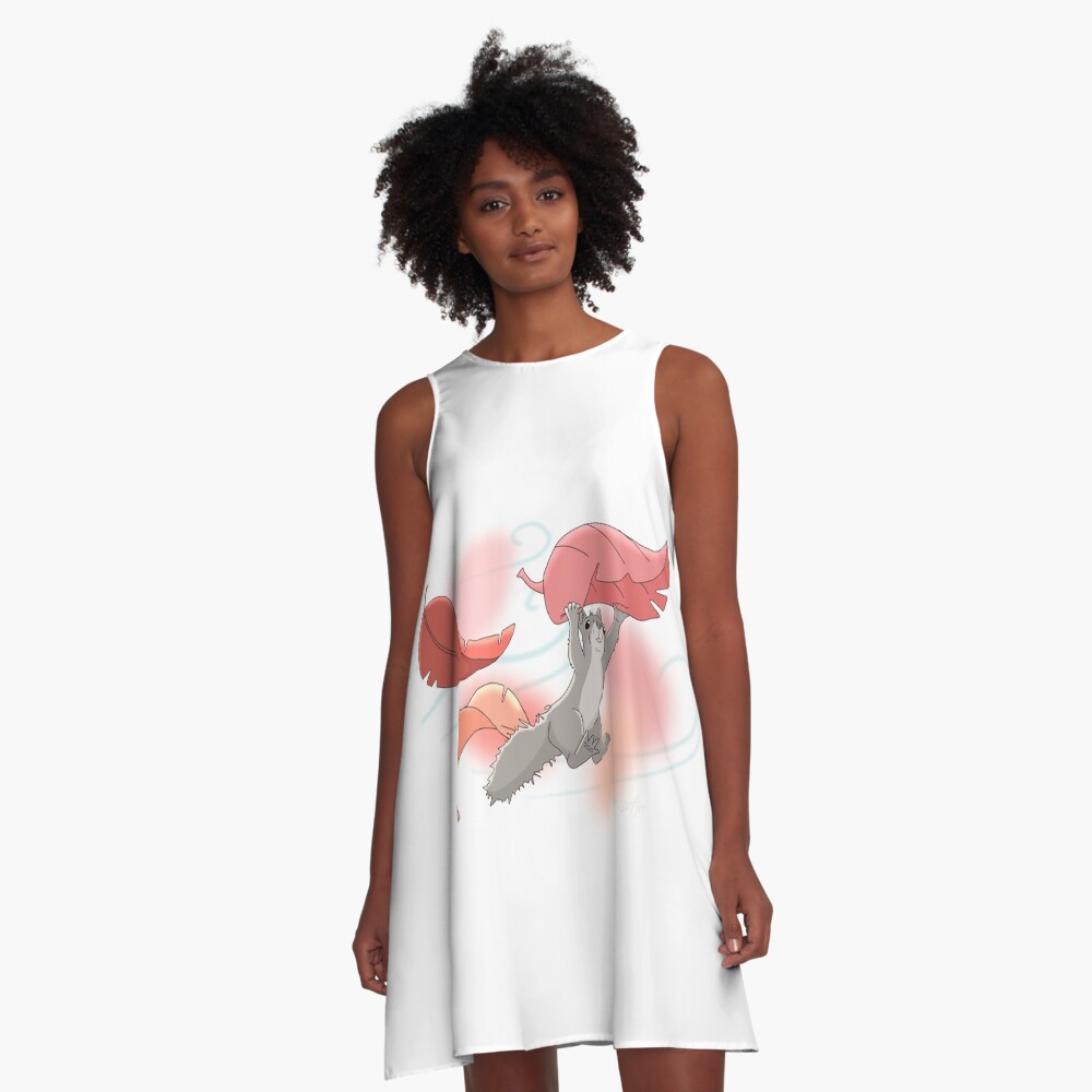 Item preview, A-Line Dress designed and sold by RhondaLuluArt.