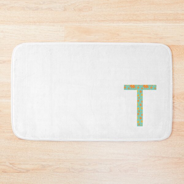 Item preview, Orange and Yellow Flower Print “T” designed and sold by Heids953.