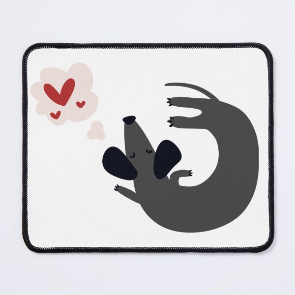 Item preview, Dachshound dreaming of love designed and sold by palziemuhely.