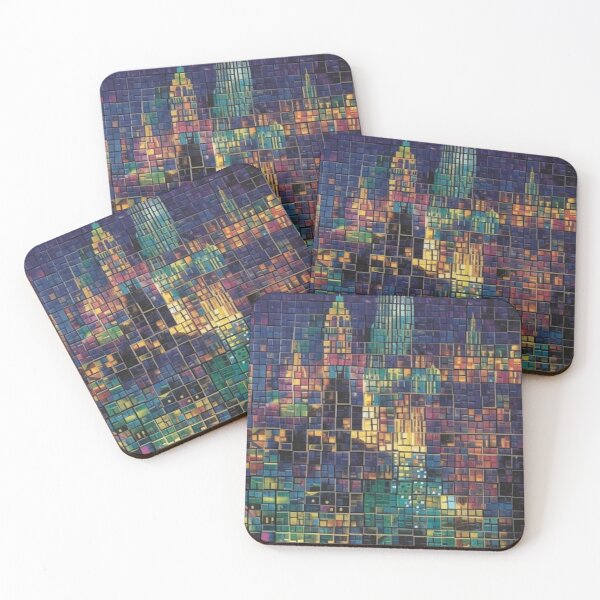 Item preview, Nightlife Mosaic designed and sold by Bm0n3y88.