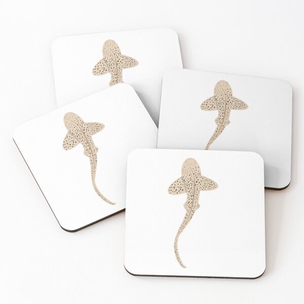 Item preview, Leopard shark designed and sold by avery-jane-art.