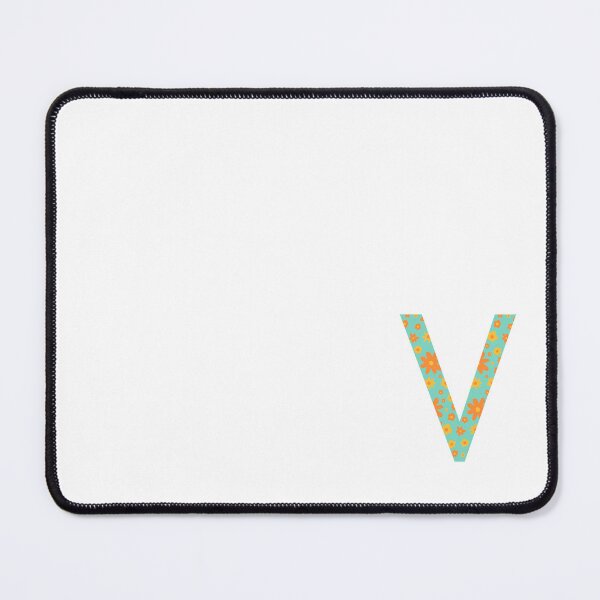 Item preview, Orange and Yellow Flower Print “V” designed and sold by Heids953.