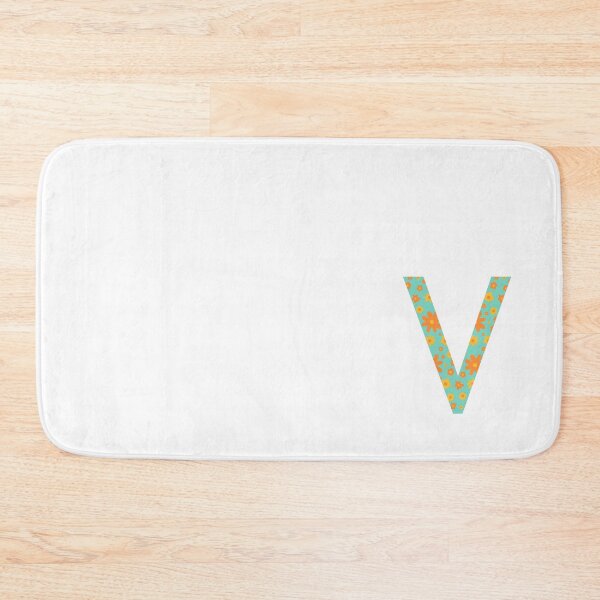 Item preview, Orange and Yellow Flower Print “V” designed and sold by Heids953.