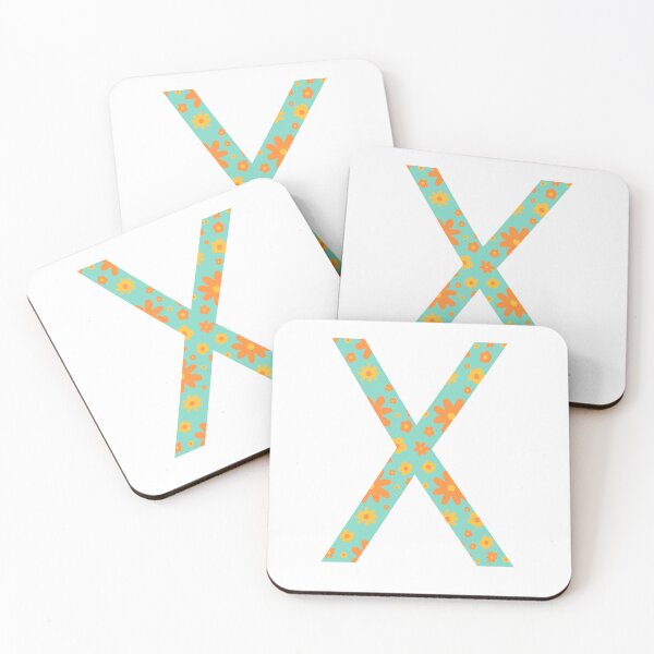 Item preview, Orange and Yellow Flower Print “X” designed and sold by Heids953.