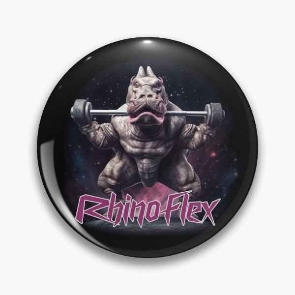 Item preview, Rhinoflex: Embrace Your Strength - Powerful Gym Merch designed and sold by AstroBeastCo.