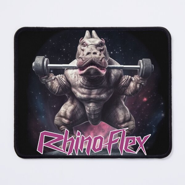 Item preview, Rhinoflex: Embrace Your Strength - Powerful Gym Merch designed and sold by AstroBeastCo.