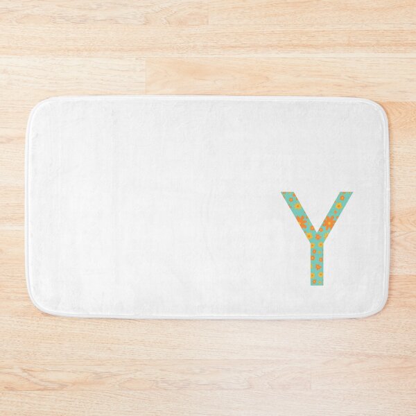Item preview, Orange and Yellow Flower Print “Y” designed and sold by Heids953.