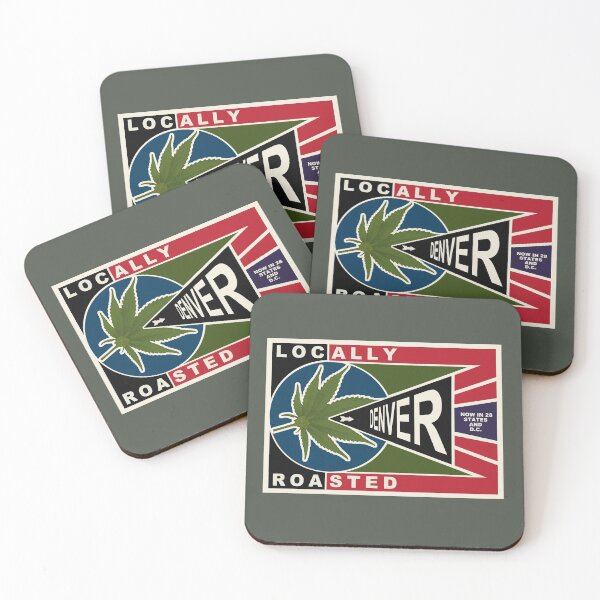 Item preview, LOCALLY ROASTED DENVER designed and sold by Val Goretsky.