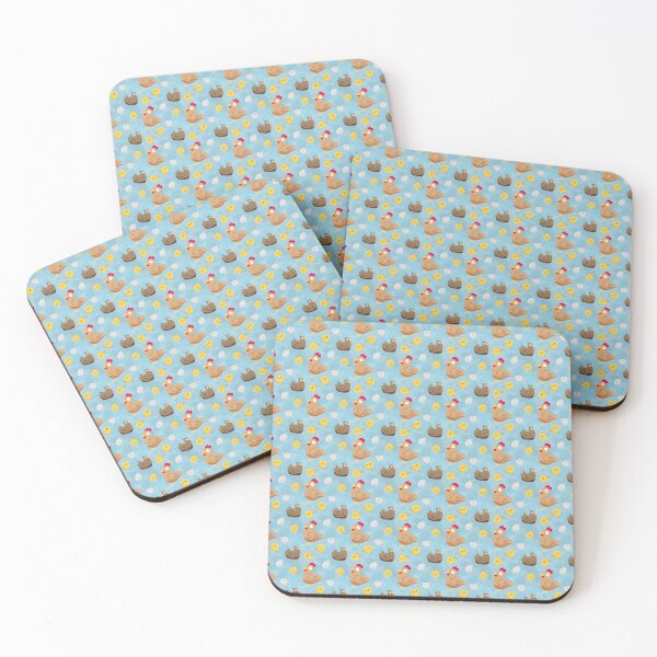 Item preview, Chicken and Chick Pattern (Blue) designed and sold by ayjaydraws.