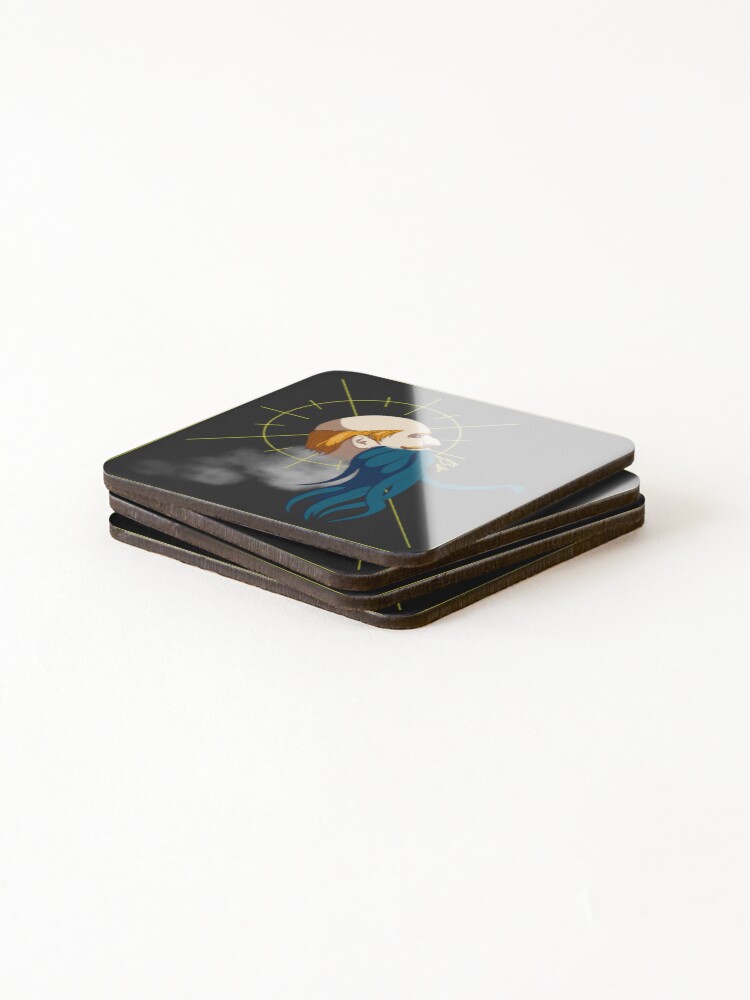 Thumbnail 4 of 5, Coasters (Set of 4), Mouthful (Reworked) designed and sold by ButlerSammy.