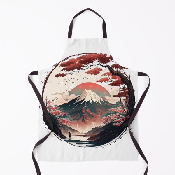 Item preview, "Harmony in Sakura: Captivating Japanese Landscapes on Redbubble" designed and sold by DesignHeaven24.