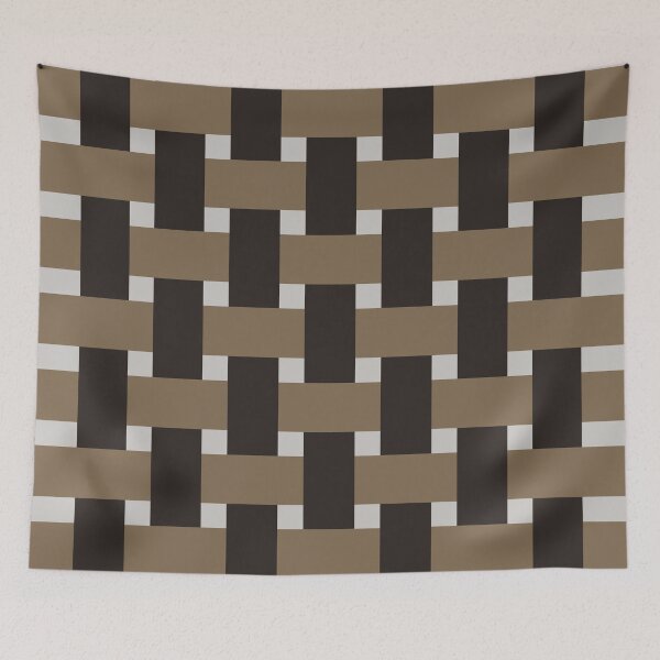 Item preview, Fabric Weave Design - Plain Weave - Luxury Brown Palette designed and sold by DesignCentrum.