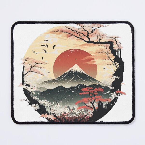Artikelvorschau, "Harmony in Sakura: Captivating Japanese Landscapes on Redbubble" entworfen und verkauft von DesignHeaven24.