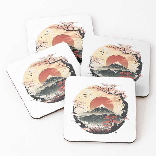 Item preview,  "Harmony in Sakura: Captivating Japanese Landscapes on Redbubble" designed and sold by DesignHeaven24.