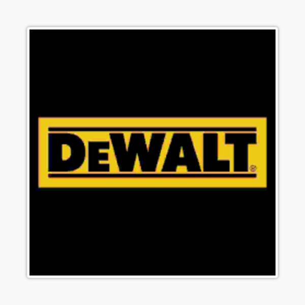 Dewalt Logo Decal Qty Vinyl Stickers Diy Motorcycle Helmet Decal | Fruugo NO