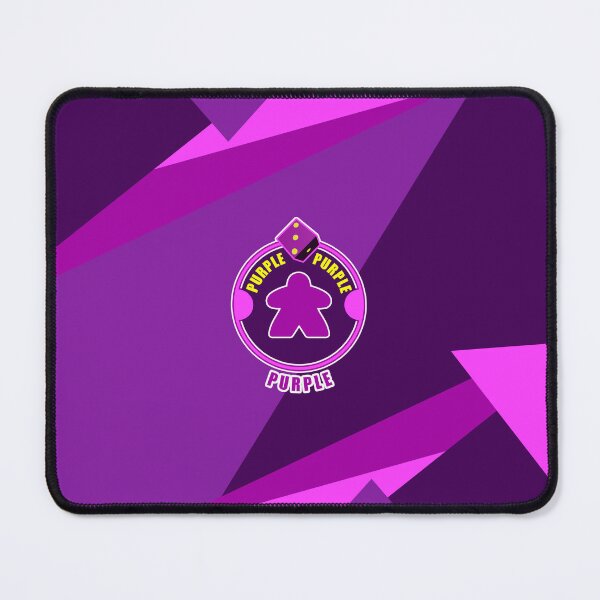 Item preview, Purple Meeple with Dice: Lines Design designed and sold by csalvati77.
